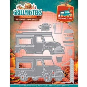 Dies - Berries Beauties - Grillmasters - Grillmaster on Wheels BBD10108