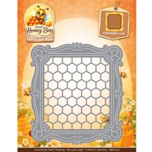 Dies - Berries Beauties - Sweet Honey Bees - Honeycomb Frame BBD10112