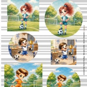 Scenery Push Out - Berries Beauties - Football ChampionsBBSC10140
