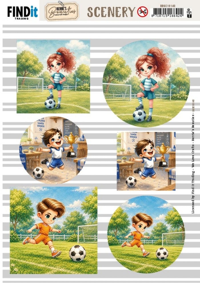 Scenery Push Out - Berries Beauties - Football ChampionsBBSC10140