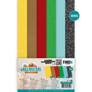 Linen Cardstock Pack - Berries Beauties - Grillmasters - 4K BB-4K-10035