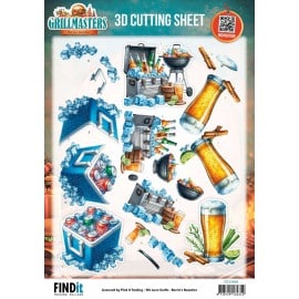 3D Cutting Sheet - Berries Beauties - Grillmasters - BBQ & BrewsCD12468