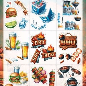 Cutting Sheet - Berries Beauties - Grillmasters - Mini CD12470