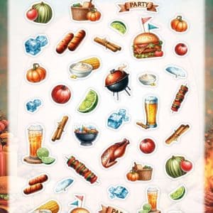 Cutting Sheet - Berries Beauties - Grillmasters - Small Elements CD12471