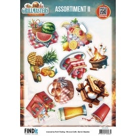 3D Cutting Sheet - Berries Beauties - Grillmasters - Assorti 2 CD12478