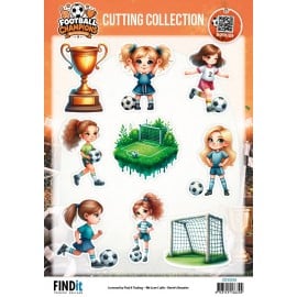 Cutting Collection - Berrie's Beauties - Football Champions - Girls United CD12503