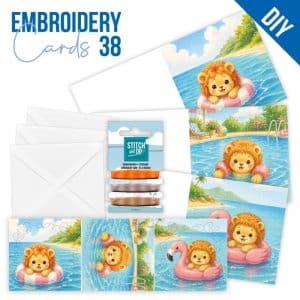 Stitch and Do Cards 38 - Sweet Summer Lion STDOPP038