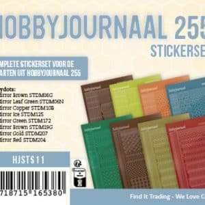 Stickerset Hobbyjournaal 255