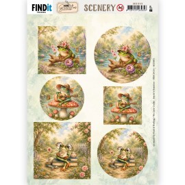 Scenery Push out - Berries Beauties - Joyful Hoppers BBSC10133 - HJ25601