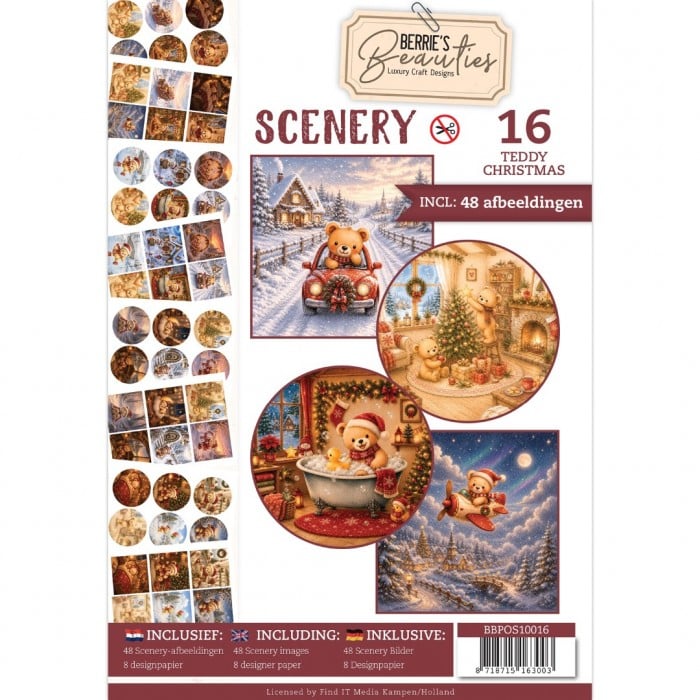 Push-Out Book Scenery 16 - Teddy BBPOS10016