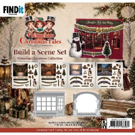 Berrie's Beauties - Buid a Scene Set - Victorian Christmas Collection (Exclusief Dies) BBBSS10001