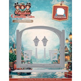 Dies - Berries Beauties - Victorian Christmas Tales - A Winter Street Scene BBD10119