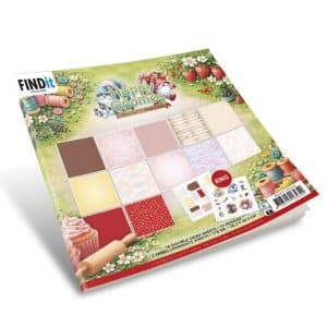 Paperpack - Berries Beauties - Happy Gnomes 20 x 20 cm BBPP10044