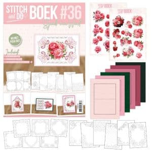 Stitch & Do boek A6 - Roses STDOBB036