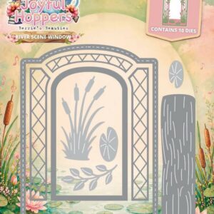 Dies - Berries Beauties - Joyful Hoppers - River Scene WindowBBD10120