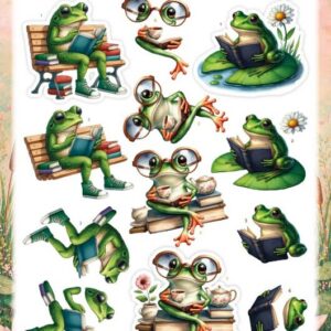 3D Pushout Sheet - Berries Beauties - Joyful Hoppers - Pondside Pages SB11144