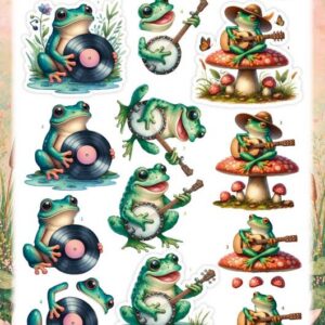 3D Pushout Sheet - Berries Beauties - Joyful Hoppers - Hopping Harmony SB11143