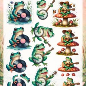 3D Cutting Sheet - Berries Beauties - Joyful Hoppers - Hopping Harmony CD12491
