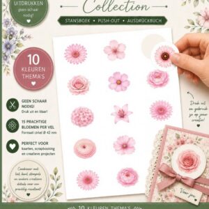 Push-Out Book 20 - Flower Ornaments Collection BBPOS10020