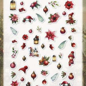 Cutting Sheet - Berries Beauties - Fairy Christmas - Small Elements CD12502