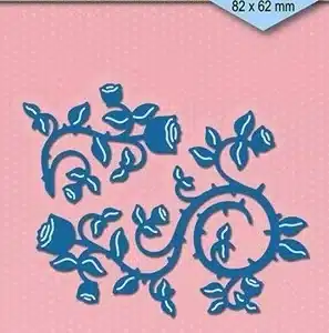 Nellie Snelle SDB023 Two rose twigt