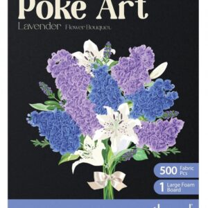 Poke Art Lavender Flower 21010
