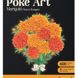 Poke Art Marigold Flower 21008