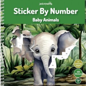 Sticker By Number - Kids - Baby Animals 18022