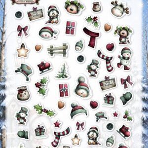 Cutting Sheet - Berries Beauties - Whimsical Christmas - Small Elements CD12517