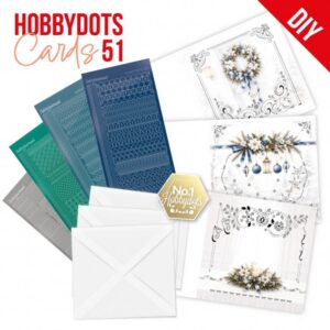Hobbydots Cards 51 - Blue Christmas Serenity DODOPP051