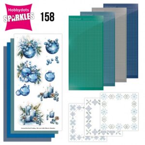 Sparkles 158 - Blue Christmas SPDO158