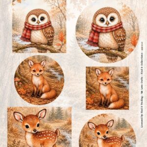 Scenery Push out - Find It Collection - Autumn Charm BBSC10147