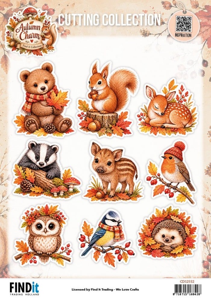 Find It Collection - Cutting Collection - Autumn Charm - Colors of Fall CD12552