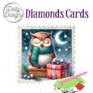 Dotty Designs Diamond Cards - Silent Night Owl DDDC1232