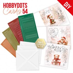 Hobbydots Cards 54 - Furry Christmas Friends DODOPP054