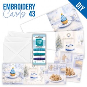 Stitch and Do Cards 43 - Blue Christmas Treats STDOPP043