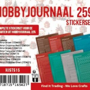 Stickerset Hobbyjournaal 259 HJSTS15