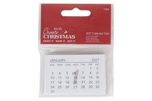 Create Christmas 2027 Calendar Tabs (10pcs PMA 172327