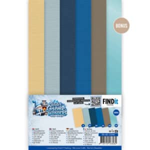Linen Cardstock Pack - Berries Beauties - Winter Gnome Wonders - 4KBB-4K-10046