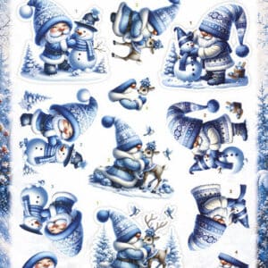3D Pushout Sheet - Berries Beauties - - Frosty Friends SB11176