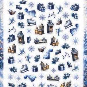 Cutting Sheet - Berries Beauties - Winter Gnome Wonders - Small Elements CD12550