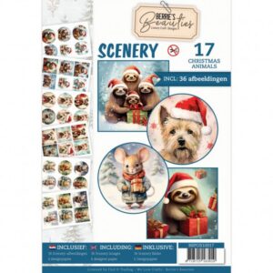 Push-Out Book Scenery 17 - Winter Gnome Wonders BBPOS10017