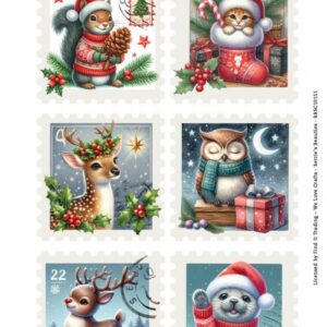 Berrie's Beauties - Scenery - Christmas Stamps 2 BBSC10151