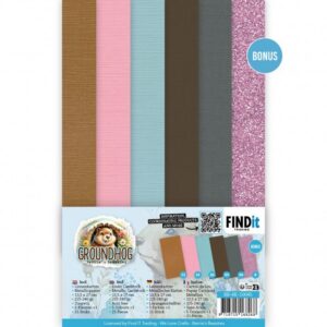Linen Cardstock Pack - Berries Beauties - Groundhog - 4K BB-4K-10045
