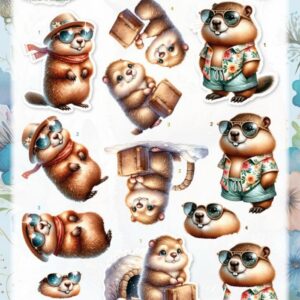 3D Cutting Sheet - Berries Beauties - Groundhog - Holiday Ready CD12541