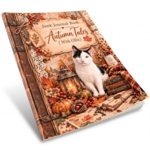 Jenine's Art Studio - Junk Journal Book - Ollie - Autumn Tales JAS-OLL-JJB-002