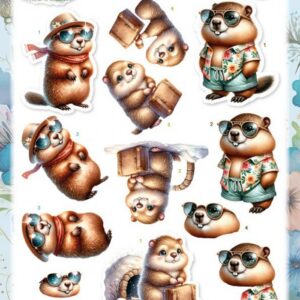 3D Pushout Sheet - Berries Beauties - Groundhog - Holiday ReadySB11173