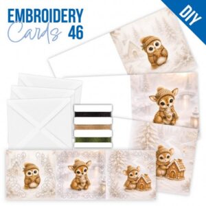Stitch and Do Cards 46 - Christmas Woodland Goods STDOPP046